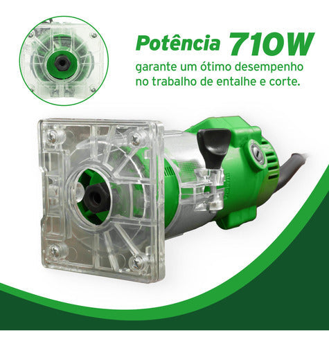 Tupia Manual Laminadora Elétrica 710w Com Pinça Ttu710 Tra