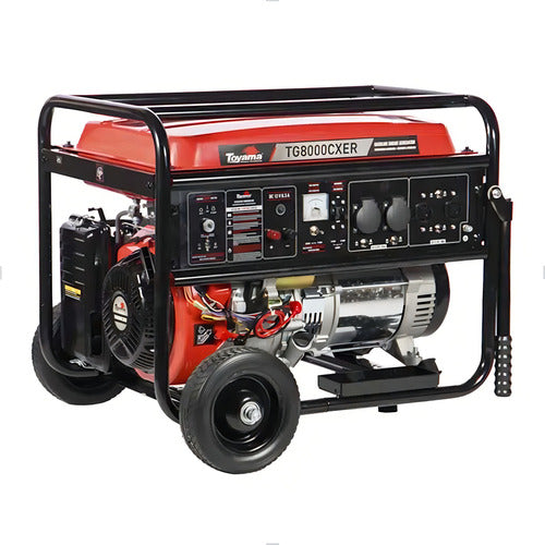 Gerador De Energia Gasolina 7 Kva Tg8000cxer Bivolt Toyama