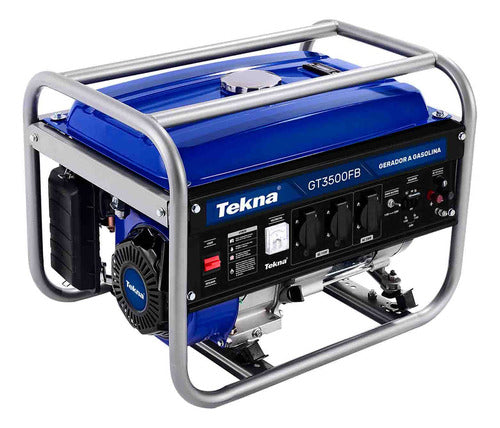 Gerador Portátil Tekna Gt3500fb 3100w Monofásico Com Tecno